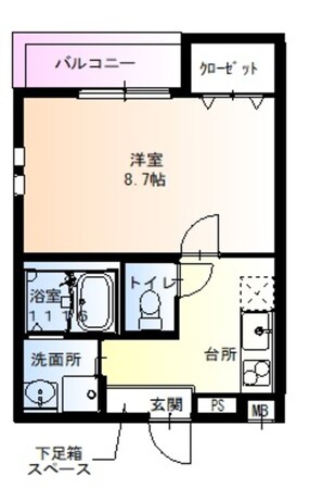 フジパレス長吉川辺ノースの物件間取画像